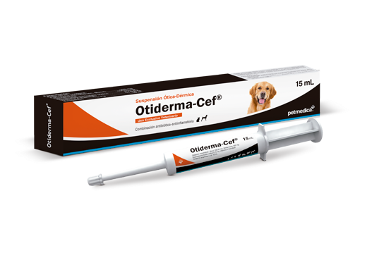 OTIDERMA-CEF, SUSPENSIÓN OTICA COMBINACIÓN ANTIBIÓTICA – ANTIINFLAMATORIA